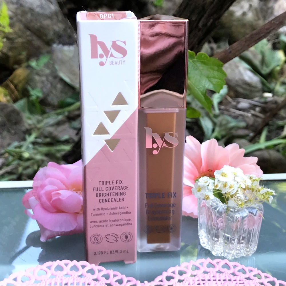 🟢 3/$19! LYS Beauty Triple Fix Brightening Concealer in DPG1 mocha *BNIB